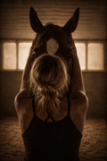 Woman and Horse