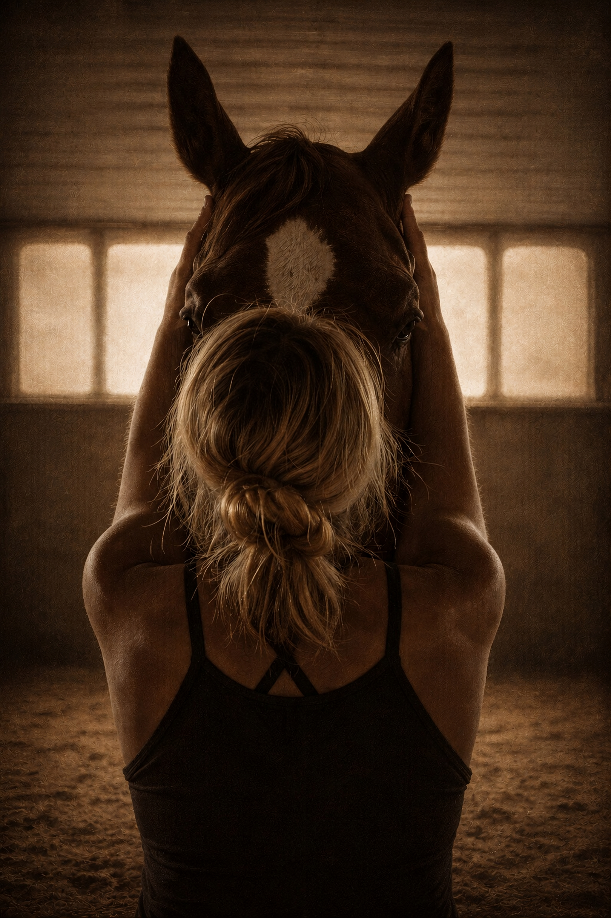 Woman and Horse